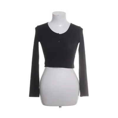 Crop top (Black) from Dazy Polyester, Viscose, Elastane