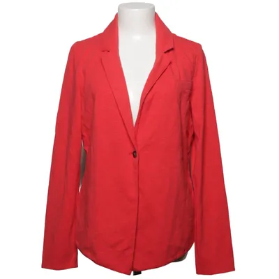 Blazer (Rouge) de Oui Coton, Élasthane