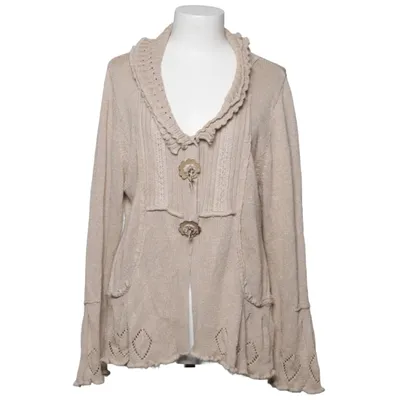Cardigan (Beige) fra Cozzi Bomuld, Viscose