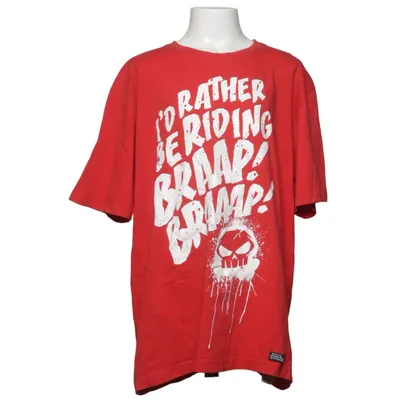 T-shirt (Rouge, Blanc) de No Fear Coton