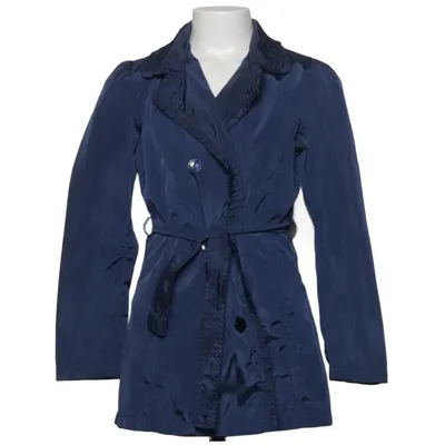 Trenchcoat (Blauw) van Idexe Polyester