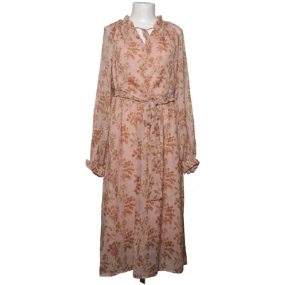 Robe longue (Rose, Marron) de Noa Noa Polyester recyclé, Viscose