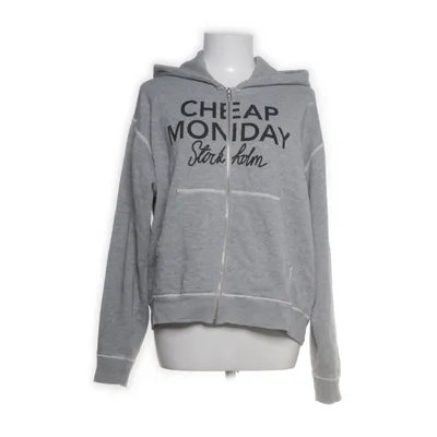 Capuchon sweater (Grijs) van Cheap Monday Katoen, Polyester, Viscose