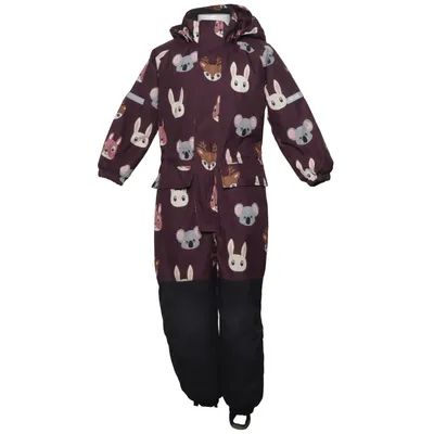 Overall (Purple, Black, Multicolored) from Lindex Kids Polyester