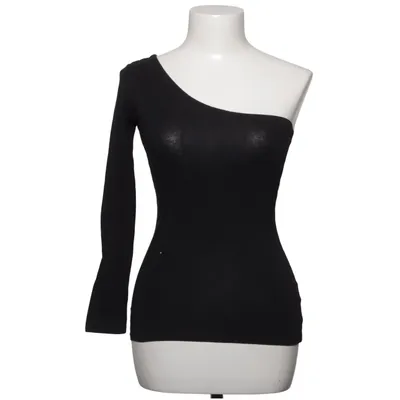 Haut (Noir) de Charlotte Russe Coton, Élasthane