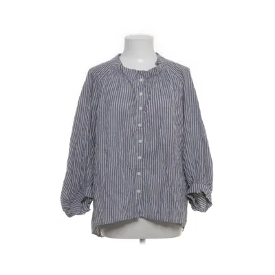 Blouse (Gray, White) from Wiya