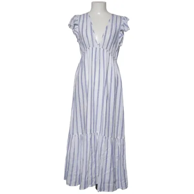Långklänning (Blå, Vit) från Rails Bomull, Linne