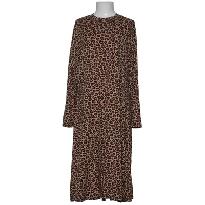 Långklänning (Brun, Svart, Beige, Flerfärgad) från Happy Holly Elastan, Viskos