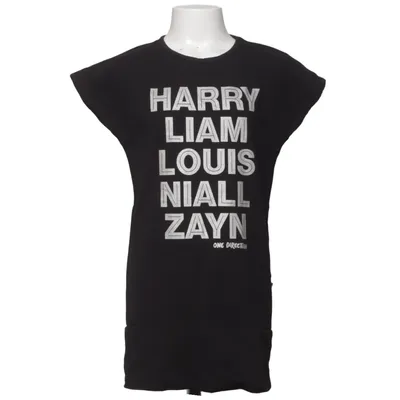 T-shirt (Zwart) van Name It Katoen, Elastaan