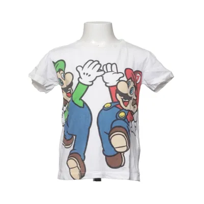 T-shirt (Wit, Meerkleurig) van Difuzed Katoen