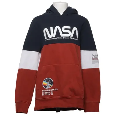 Sweat à capuche (Bleu, Rouge, Blanc) de Nasa Coton, Polyester
