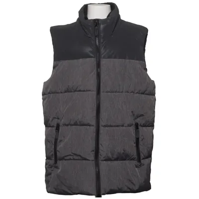 Outer vest (Gray, Black) from Wave Polyamide, Polyester