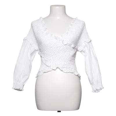 Haut (Blanc) de Zara Coton, Polyester