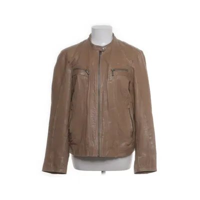 Läderjacka (Brun) från Saki