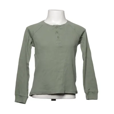 Henley shirt (Groen) van C Organic Cotton Elastaan, Organisch katoen