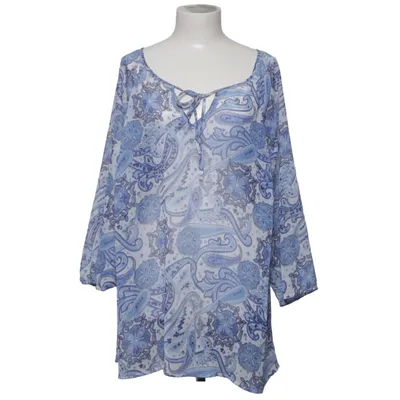 Blouse (Blue, White, Multicolored) from Amy's Stories