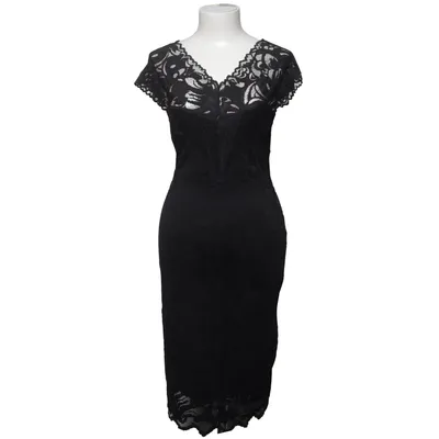 Cocktailjurk (Zwart) van H&M Party Polyamide, Elastaan, Polyester