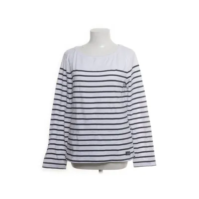 Långärmad t-shirt (Vit, Blå) från Race Marine Bomull