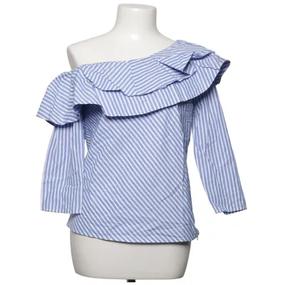 Top (Blauw, Wit) van Rich & Royal Katoen
