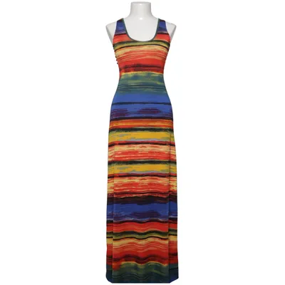 Maxi dress (Blue, Yellow, Orange, Multicolored) from Portobello Punk Elastane, Polyester
