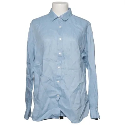 Chemise (Bleu) de Uniqlo Lin