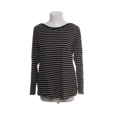 Lange mouwen shirt (Zwart, Beige) van Calida Katoen, Modal