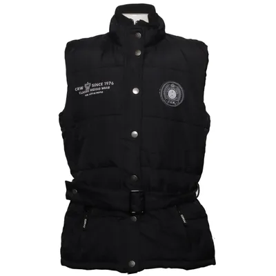 Ydervest (Sort) fra CRW Classic Riding Wear Polyamid, Polyester