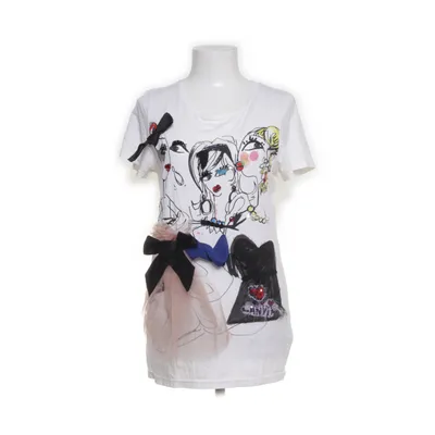 T-shirt (Wit, Meerkleurig) van Lanvin x H&M Katoen