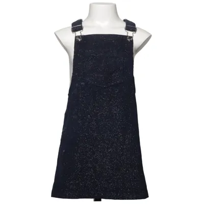 Dungaree dress (Blue) from Denim Co Cotton, Elastane