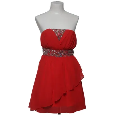 Cocktailjurk (Rood) van Oneness Polyester
