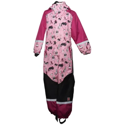 Outdoor overalls  (Pink, Sort, Flerfarvet) fra Pax Polyester