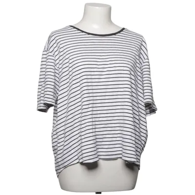 T-shirt (Wit, Zwart) van Jacett Katoen