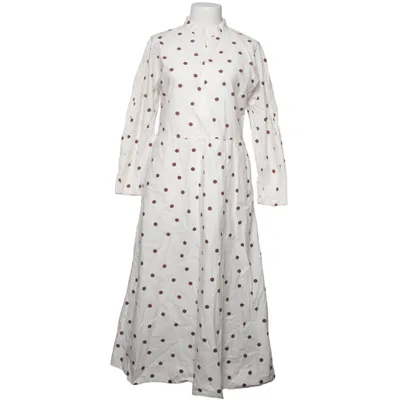 Robe (Blanc, Marron) de Ganni Coton