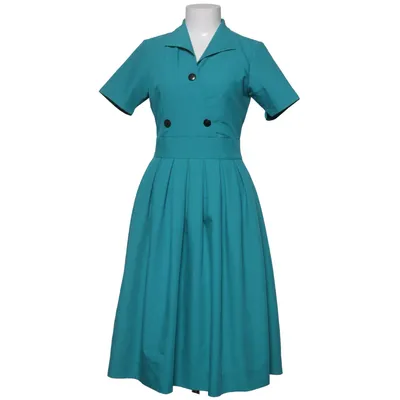 Klänning (Turkos) från Daisy Dapper Bomull, Elastan, Polyester