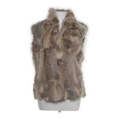 Fur vest (Beige, Gray) from 1Furst Rabbit fur, Polyester