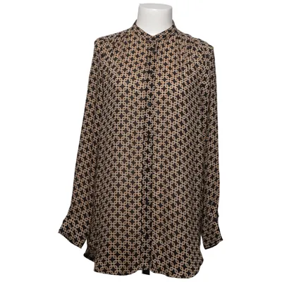 Blouse (Black, Beige) from Richard Allan x H&M