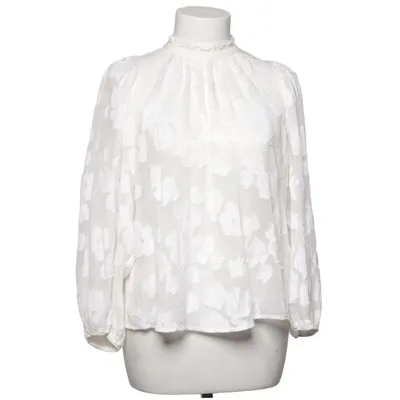 Blouse (Wit) van Ulla Johnson Katoen, Zijde