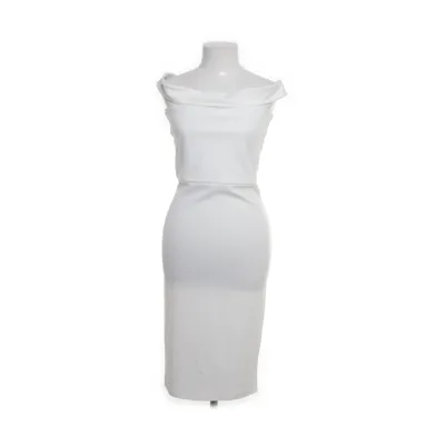 Klänning (Vit) från Missguided Elastan, Polyester