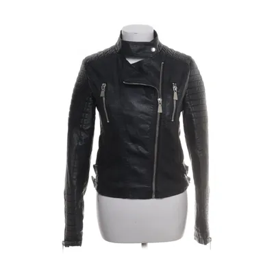 Bikerjack (Zwart) van Voyelles Polyurethaan, Polyester