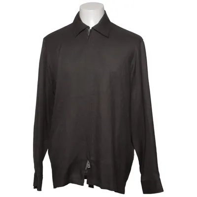 Surchemise (Gris, Vert) de Hugo Boss Soie