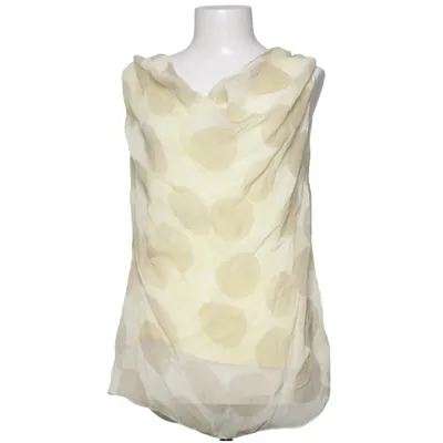 Top (Geel, Beige) Elastaan, Zijde, Viscose