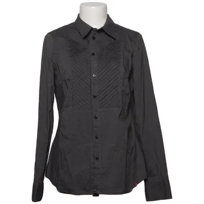 Shirt (Grijs) van Number One Katoen, Elastaan