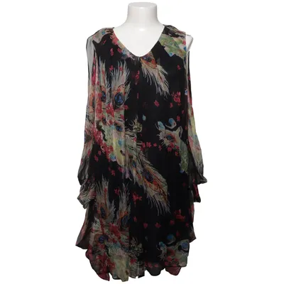 Robe (Noir, Multicolore) de Traffic People Polyester, Soie