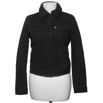 Veste en jeans fourrée (Noir) de Levi's Premium Coton, Polyester