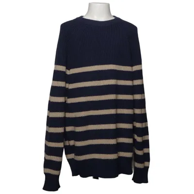 Trui (Blauw, Beige) van Cope Gerecycled katoen, Gerecycled polyester