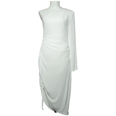 Dress (White) from Angelica Blick x NA-KD Elastane, Polyester