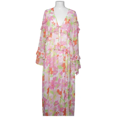 Maxi jurk (Roze, Groen, Meerkleurig) van Gina Tricot