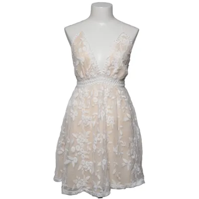 Beach dress (White, Beige) from Shein Polyester