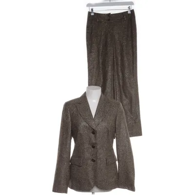 Kostym (Brun, Guldfärgad) från Madeleine Ull, Silke