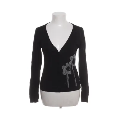 Cardigan (Black) from Beauty Women Wool, Cotton